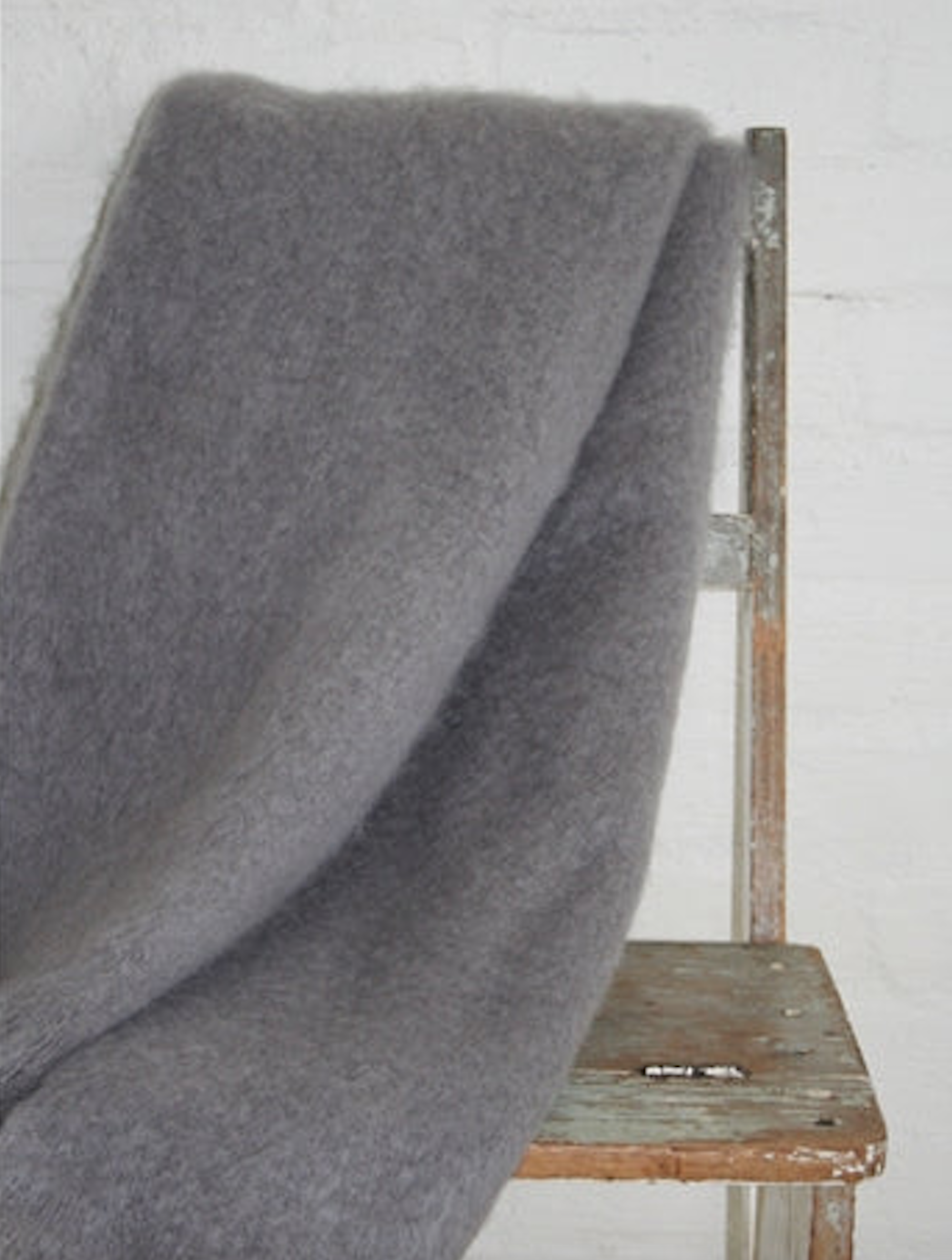 Cape Mist blanket on a chair